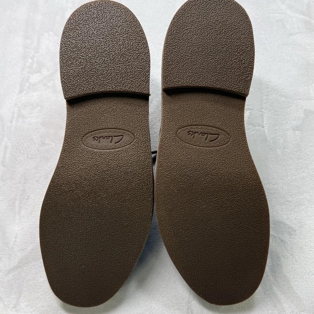 Clarks Desert Boots‎ Men's US 11 Brown Leather Chukka Crepe Sole